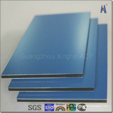 Guangzhou venta caliente PVDF ACP hoja para revestimiento de pared